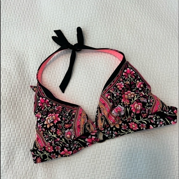 Victoria Secret Floral Bikini Top Size M - Picture 6 of 14